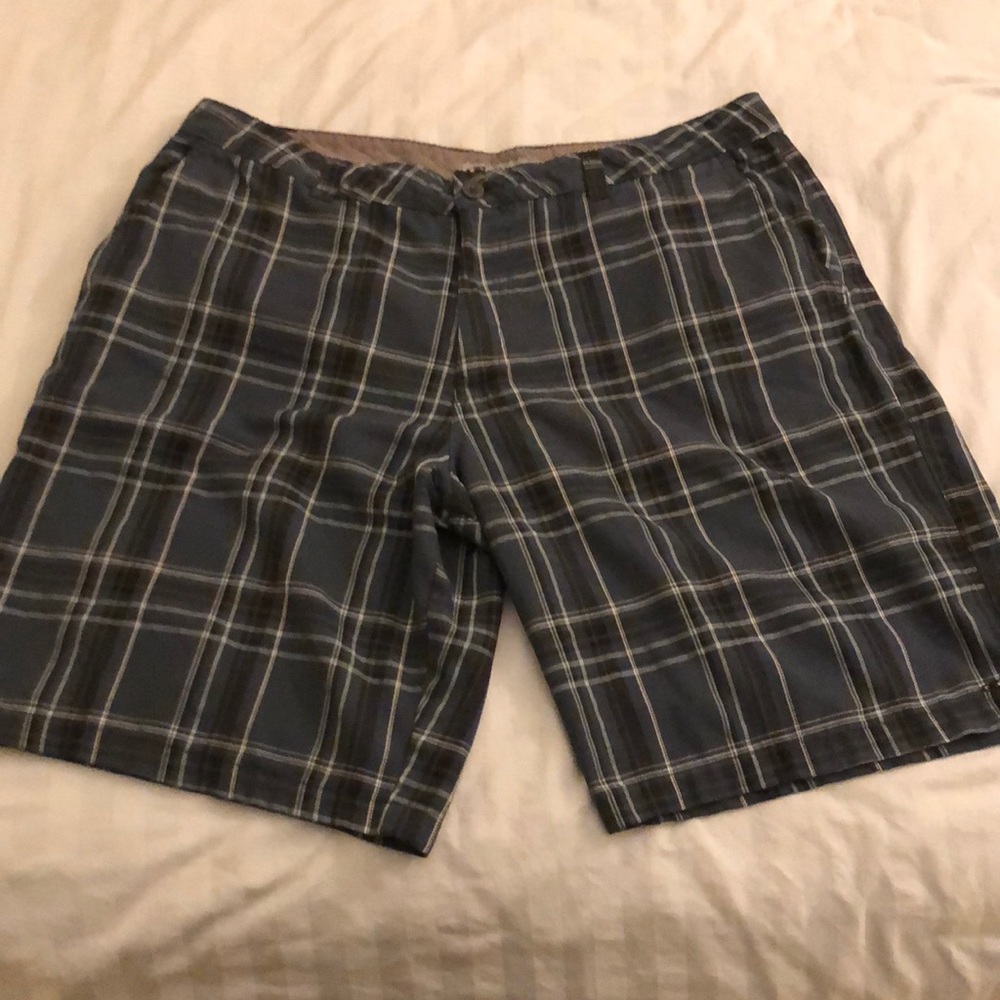 Men’s O’Neil plaid shorts blue